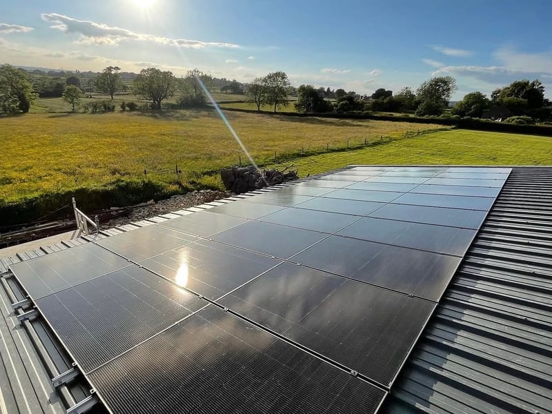 BGreen Electrical Solutions installation team